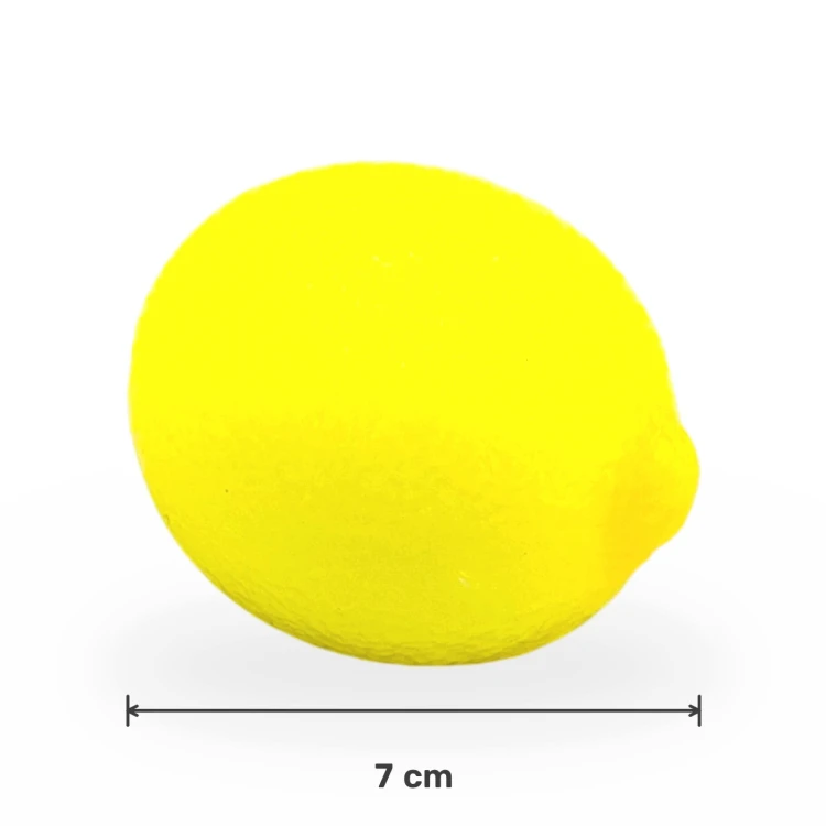 Gniotek Cytryna Squishy Zabawka Antystresowa Sensoryczna Owoc 7cm