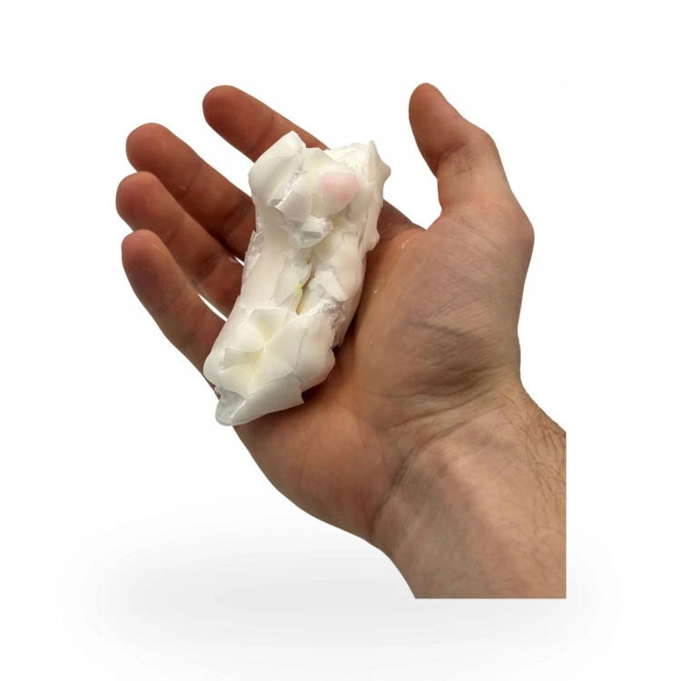 Gniotek Biała Czekolada Woskowa Crunchy Squishy Antystresowa 7cm