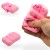 Gniotek Różowa Czekolada Woskowa Crunchy Squishy Antystresowa 7cm