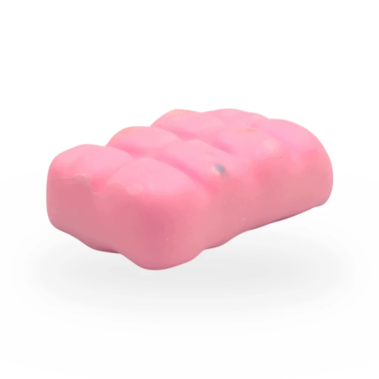 Gniotek Różowa Czekolada Woskowa Crunchy Squishy Antystresowa 7cm