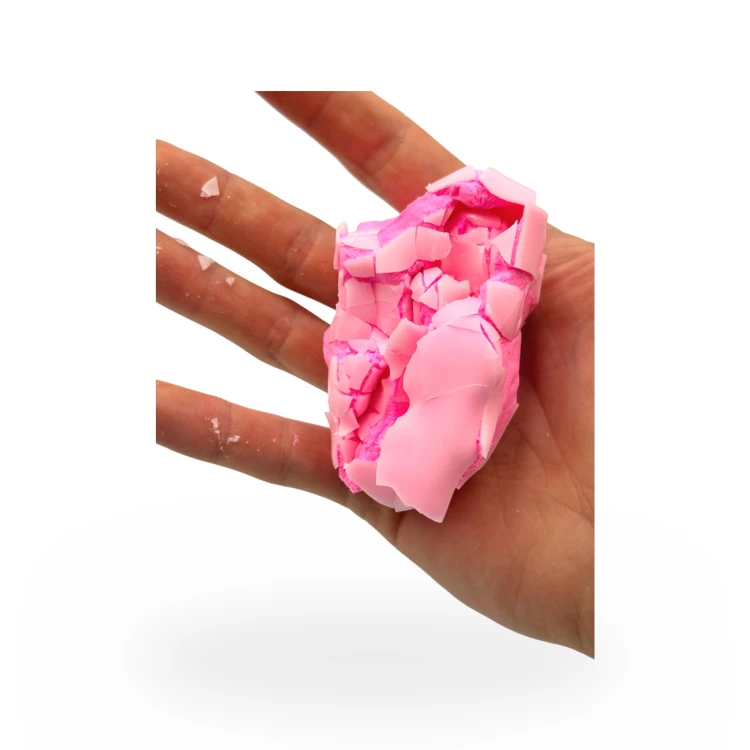 Gniotek Różowa Czekolada Woskowa Crunchy Squishy Antystresowa 7cm