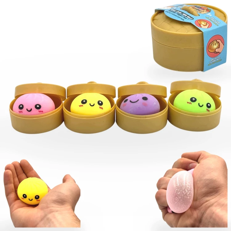 Gniotek Pierożek Mystery Squishy Zabawka Antystresowa Sensoryczna 5cm