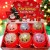 Gniotek Świecący LED Renifer Świąteczny Dumpling Squishy w Miseczce 8,5cm