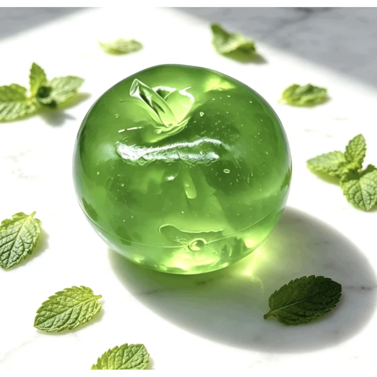 Gniotek Jabłko Mix Kolorów Squishy Żelowe Przezroczyste Antystresowe