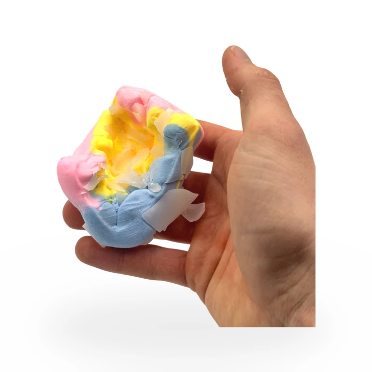 Gniotek Kolorowy Woskowy Crunchy Squishy Zabawka Antystresowa 8cm
