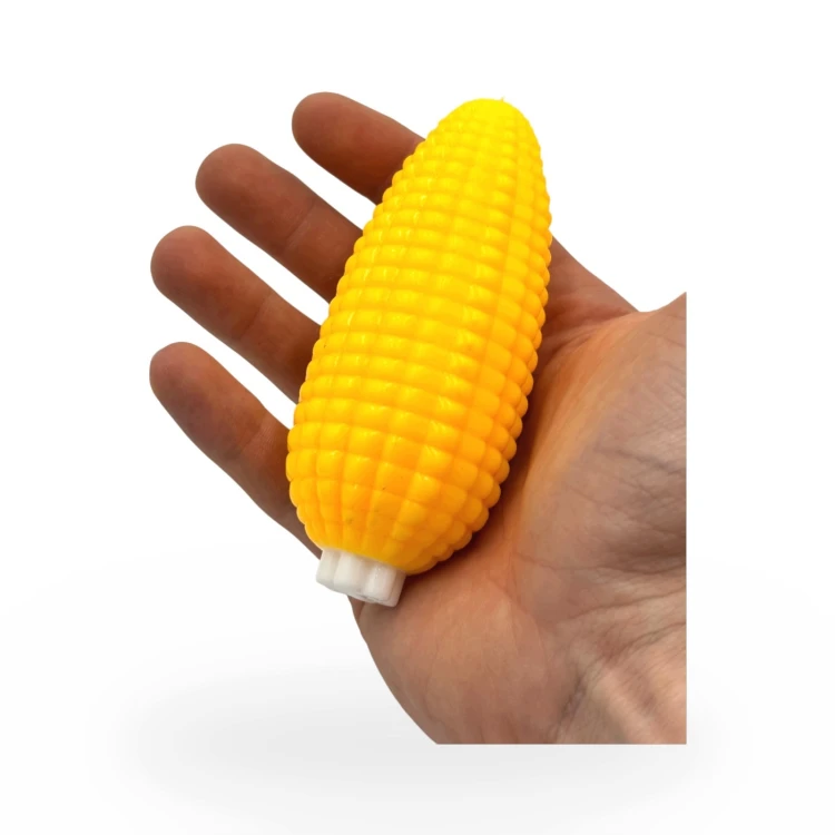 Crunchy Gniotek Kukurydza Chrupiąca Zabawka Antystresowa Sensoryczna 12cm