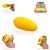 Gniotek Kukurydza Kolba Squishy Zabawka Antystresowa Sensoryczna 13cm
